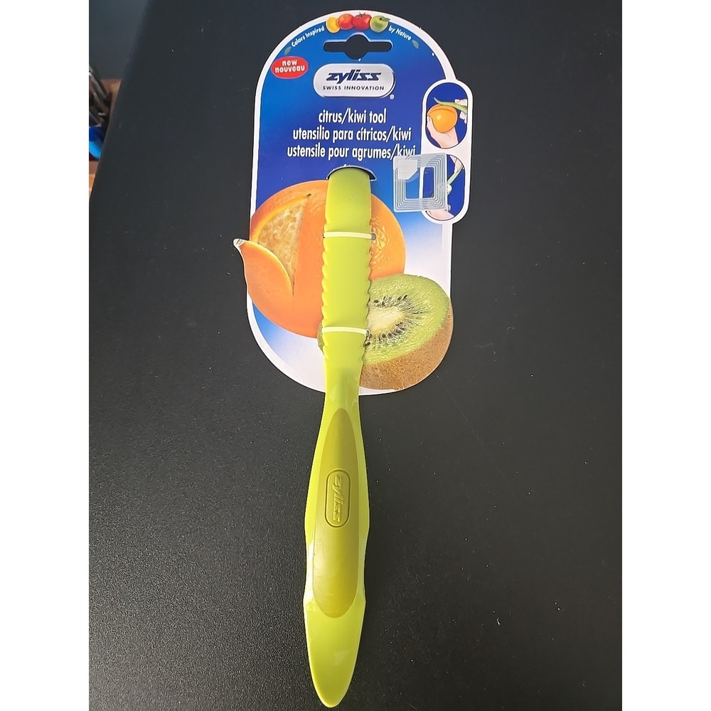 Zyliss Swiss Innovation Citrus Kiwi Tool Peeler Scores Skin‎ Oranges Grapefruit